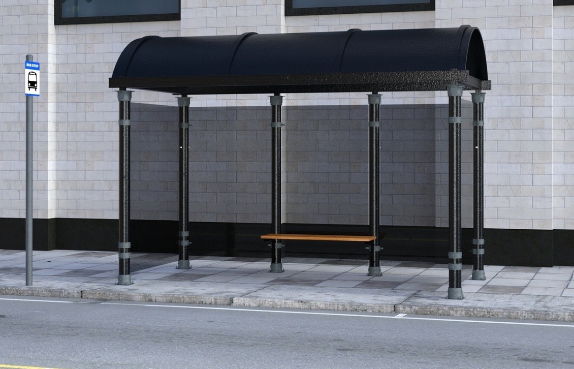 Przystanek autobusowy między Tarnowem a Dąbrową Tarnowską padł ofiarą wandalizmu